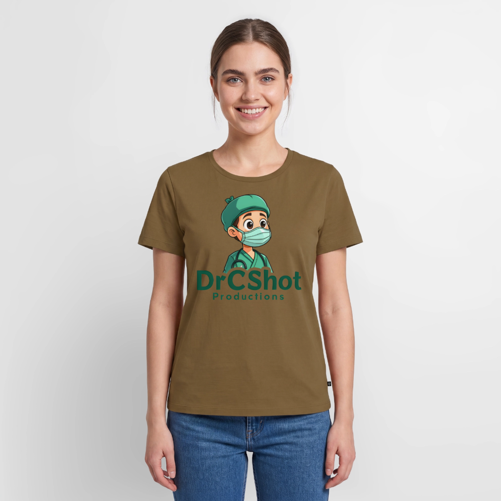 DrCShot Premium Fan T-Shirt (Frauen) - nussbraun - nutshell