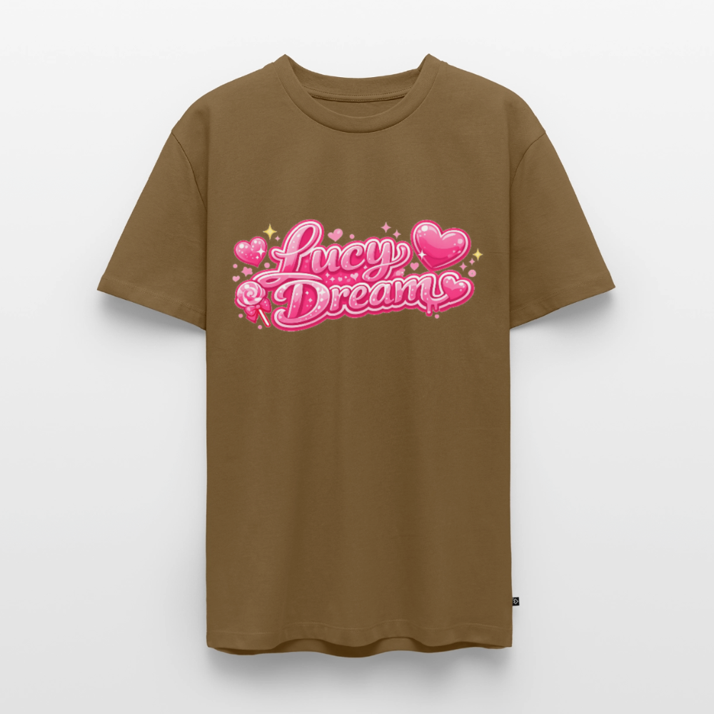 Lucy Dream Fan T-Shirt für Herren (Classic Fit) - nussbraun - nutshell