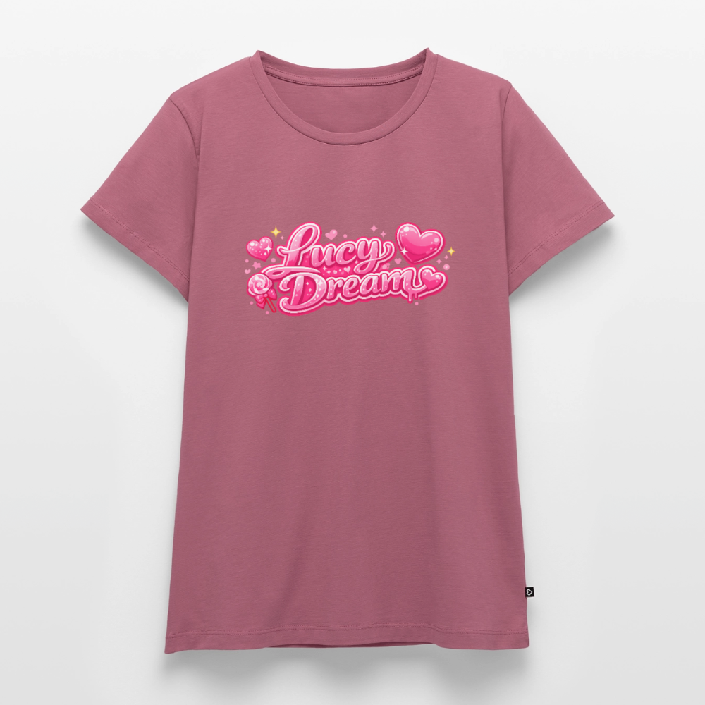 Lucy Dream Premium Fan T-Shirt für Damen - mauve