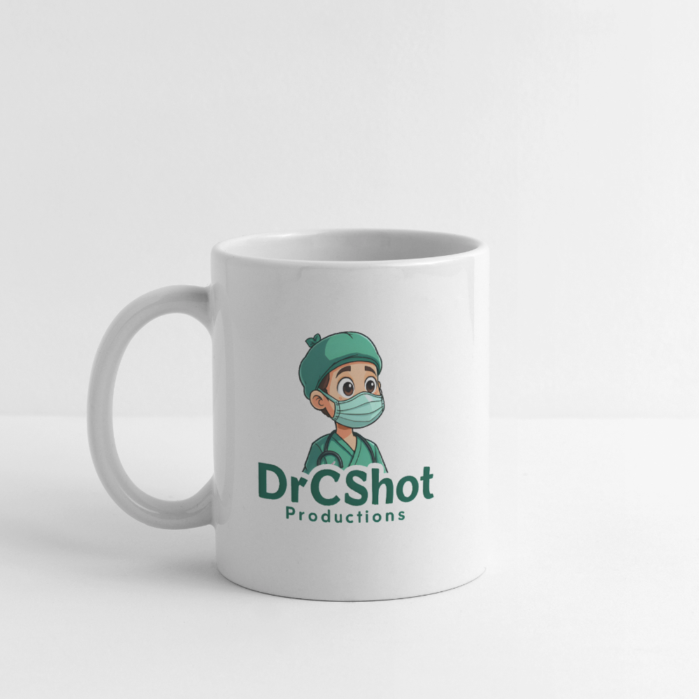 DrCShot Fan Tasse - weiß - white