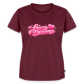 Lucy Dream Premium Fan T-Shirt (Frauen) - burgunderrot - burgundy