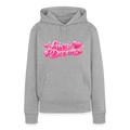 Lucy Dream Premium Fan Hoodie (Frauen) - grau meliert - heather grey