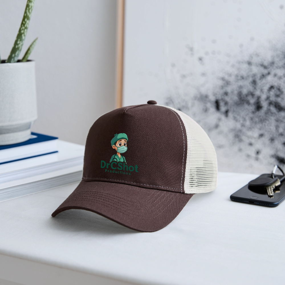 DrCShot Fan Trucker Cap - braun/beige - brown/beige