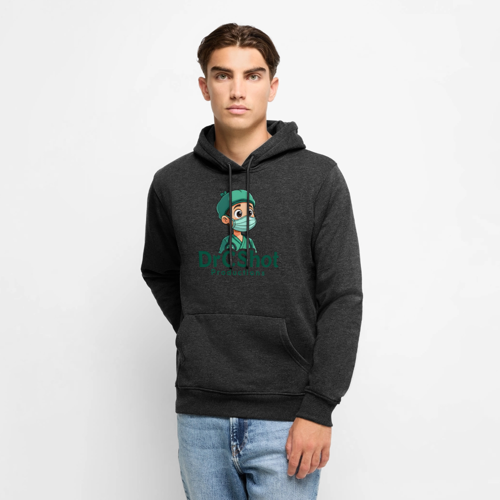 DrCShot Premium Fan Hoodie (Männer) - anthrazit meliert - heather anthracite
