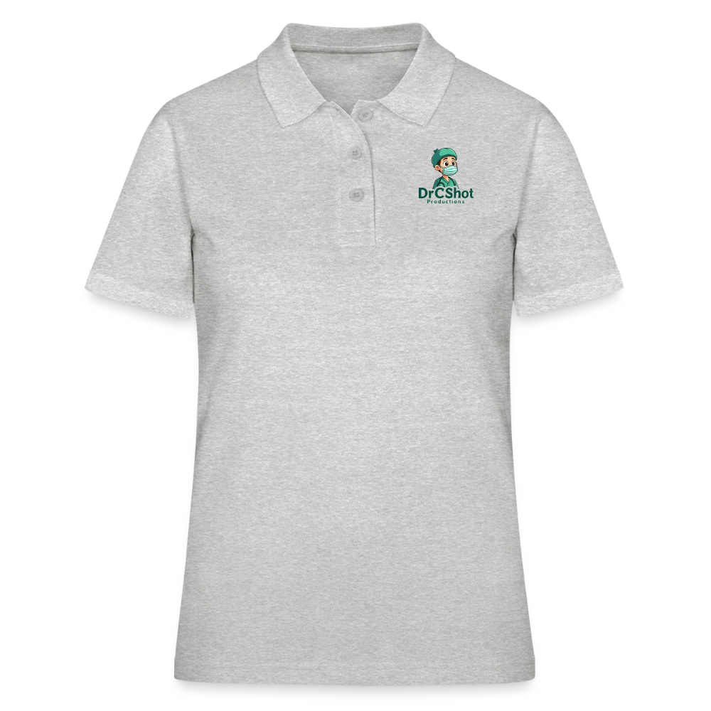 DrCShot Fan Polo-Shirt (Frauen) - grau meliert - heather grey