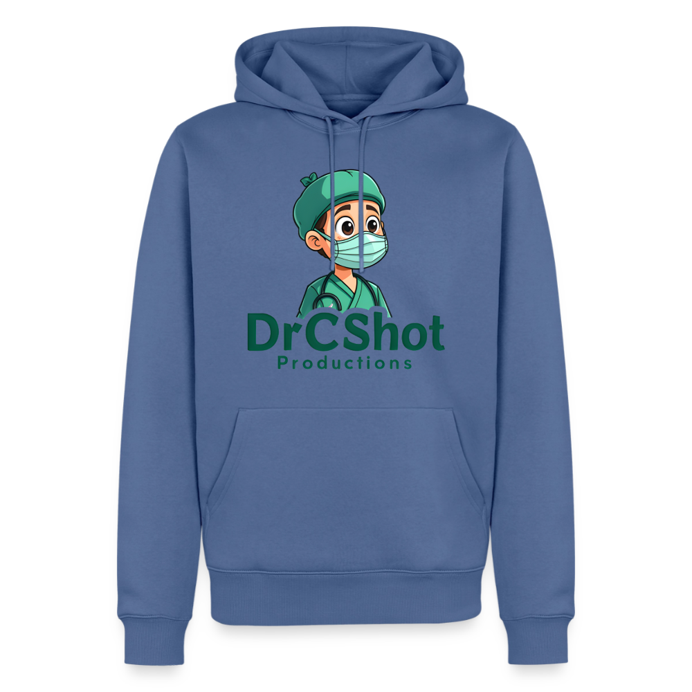 DrCShot Premium Fan Hoodie (Männer) - taubenblau - stone blue