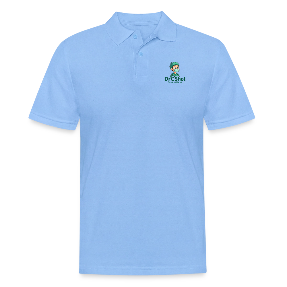 DrCShot Fan Polo-Shirt (Männer) - himmelblau - sky blue