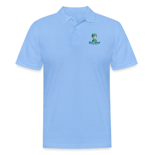 DrCShot Fan Polo-Shirt (Männer) - himmelblau - sky blue