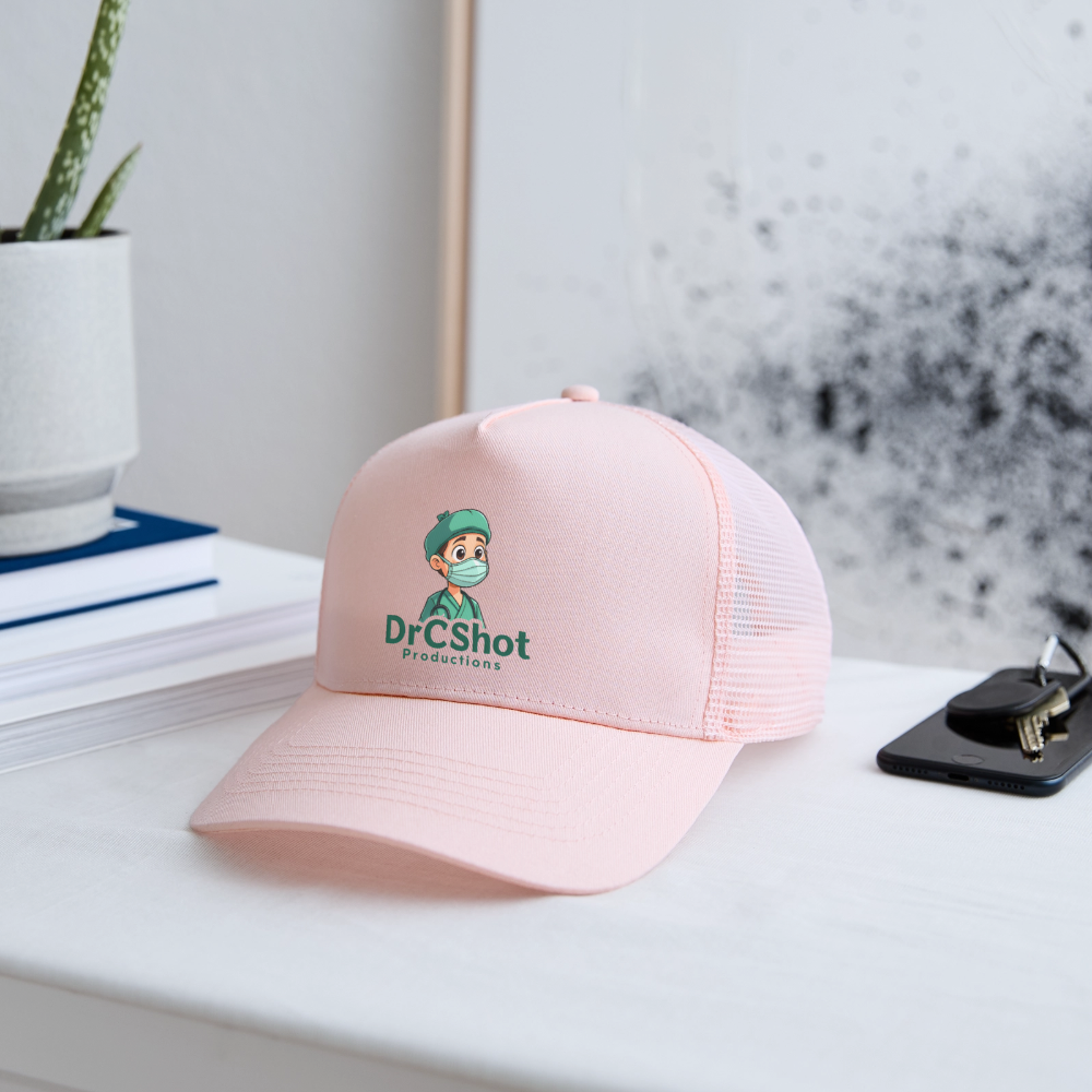 DrCShot Fan Trucker Cap - hellrosa - pale pink