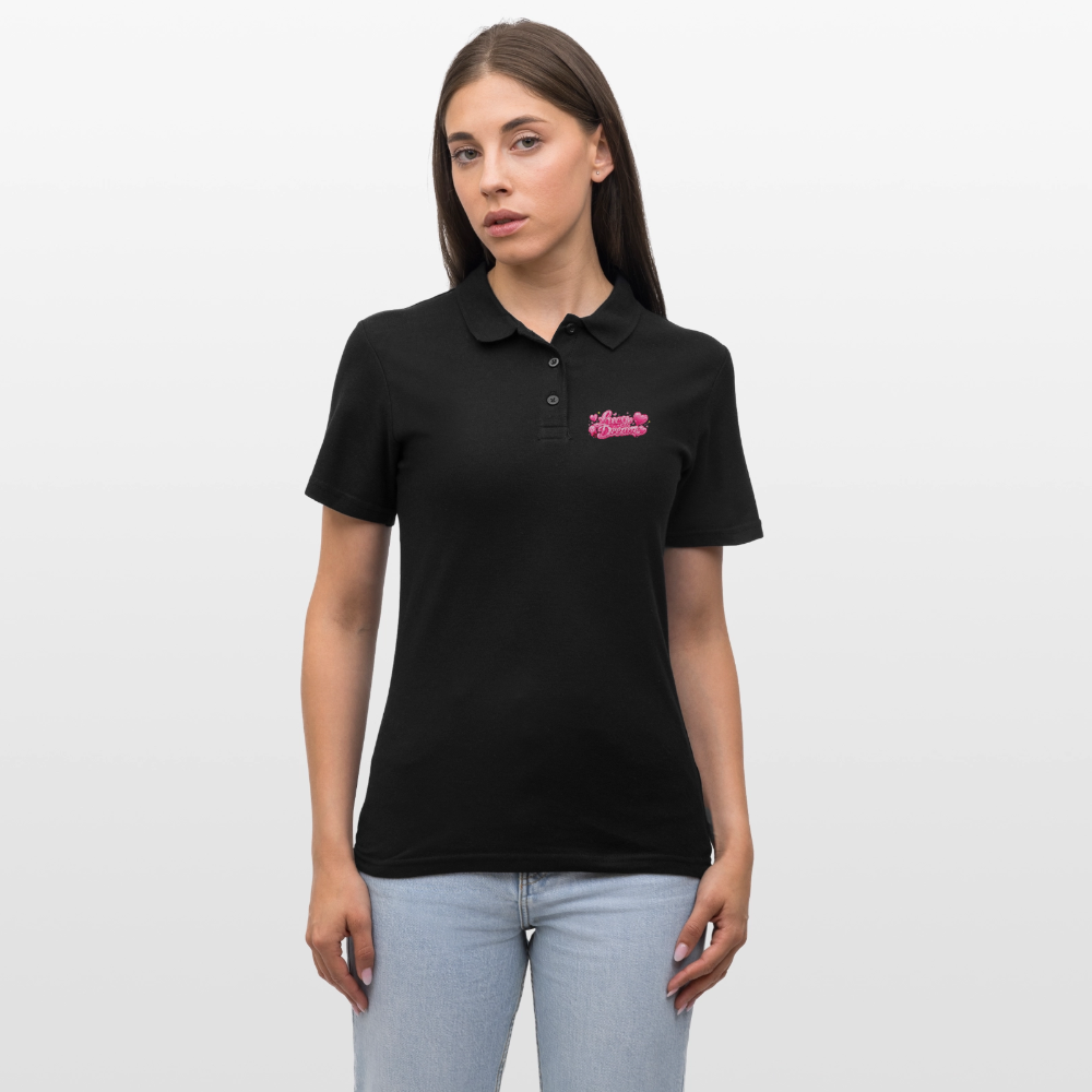Lucy Dream Fan Polo-Shirt für Damen - black