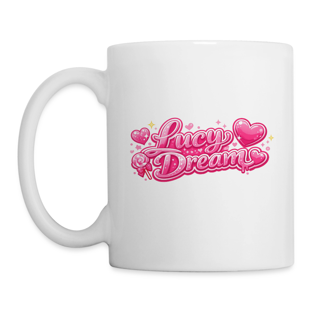 Lucy Dream Fan Tasse - weiß - white