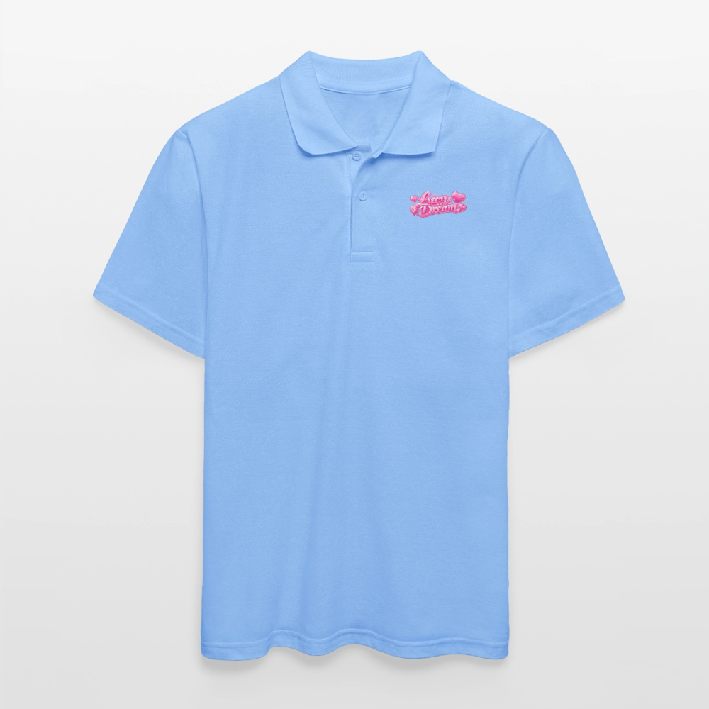 Lucy Dream Fan Polo-Shirt für Herren - sky blue