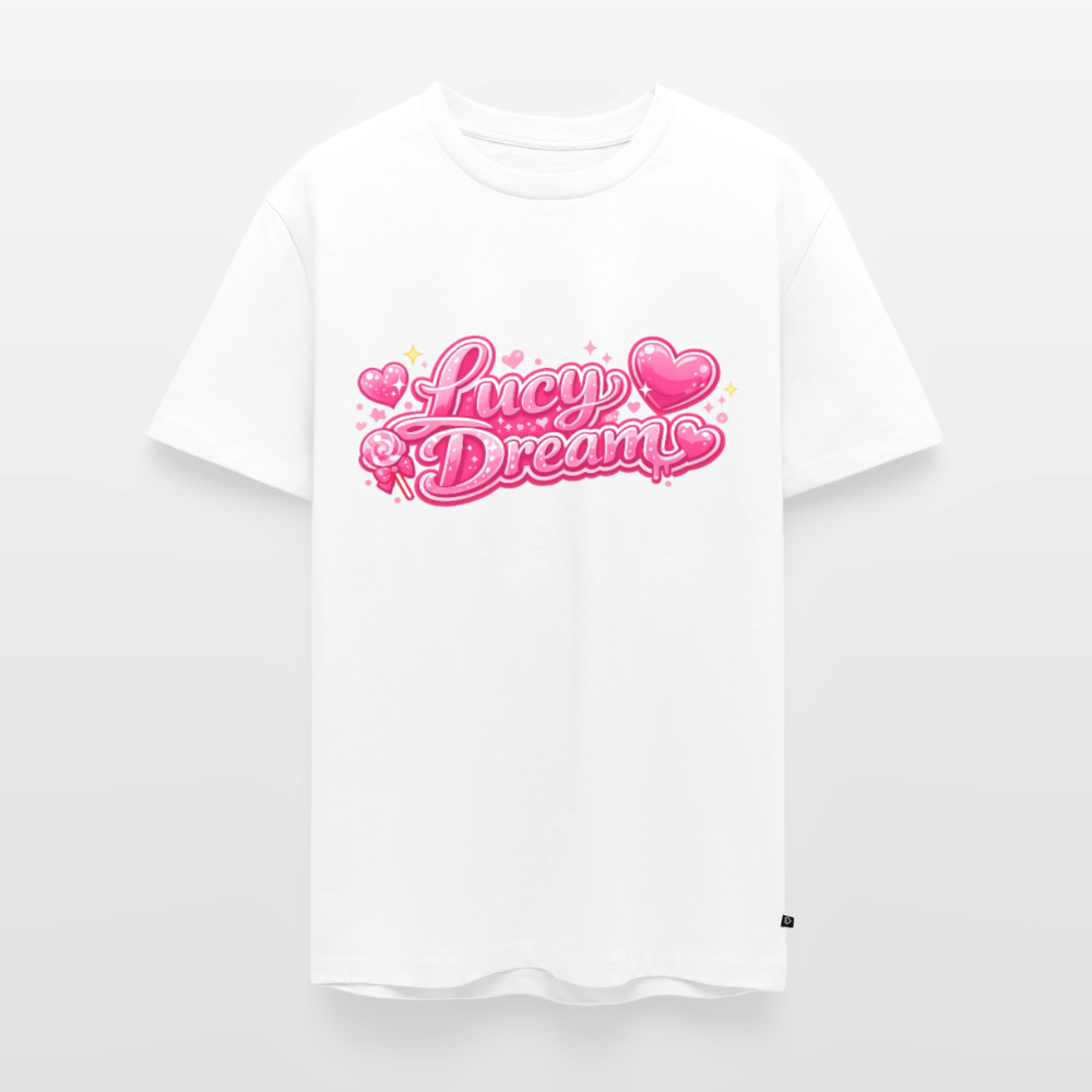 Lucy Dream Fan T-Shirt für Herren (Classic Fit) - weiß - white