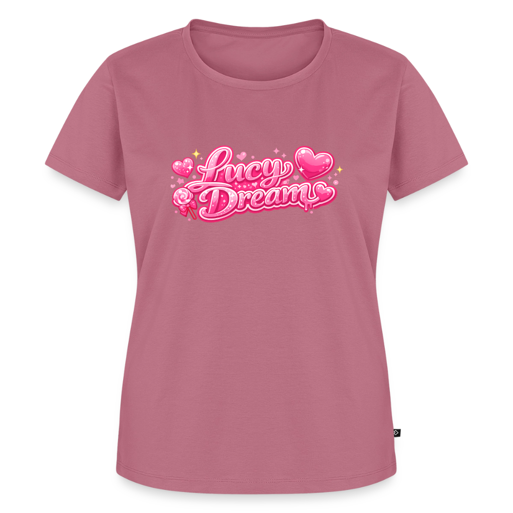 Lucy Dream Premium Fan T-Shirt für Damen - mauve