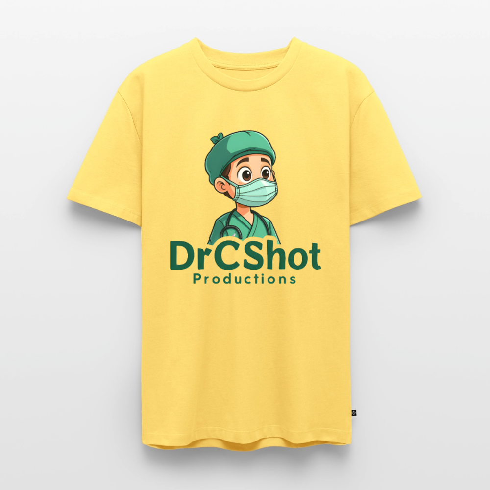 DrCShot Fan T-Shirt (Männer - Classic Fit) - gelb - sky yellow