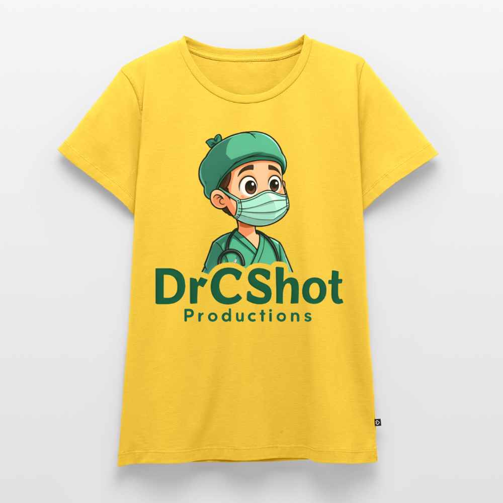 DrCShot Premium Fan T-Shirt (Frauen) - Sonnengelb - sun yellow