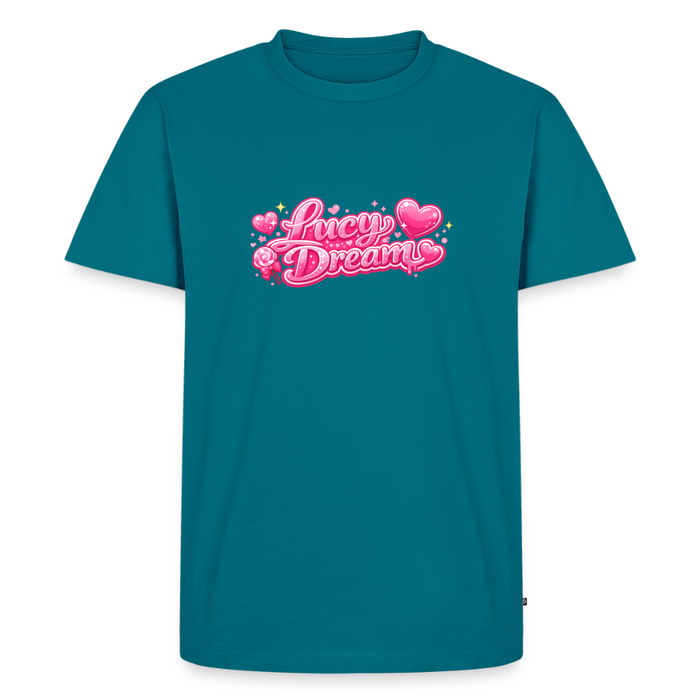 Men’s Premium T-Shirt - Lucy Dream - petrol