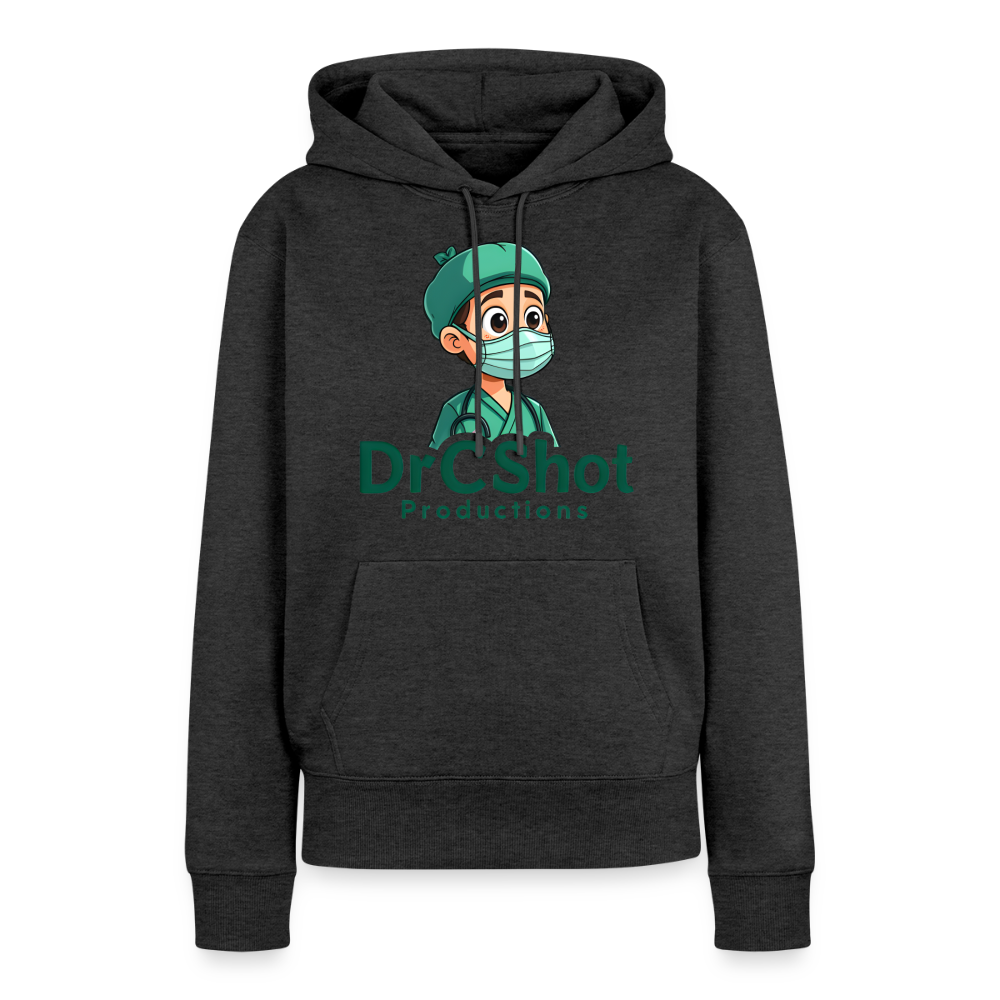 DrCShot Premium Fan Hoodie (Frauen) - anthrazit meliert - heather anthracite
