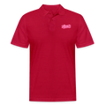 Lucy Dream Fan Polo-Shirt (Männer) - rot - cherry red