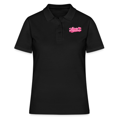 Lucy Dream Fan Polo-Shirt für Damen - black