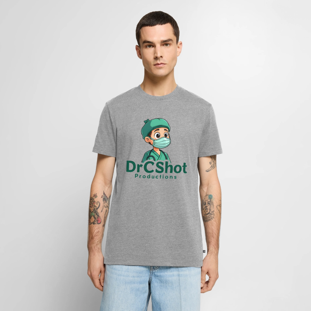 DrCShot Fan T-Shirt (Männer - Classic Fit) - grau meliert - heather grey