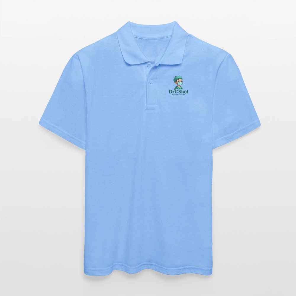 DrCShot Fan Polo-Shirt (Männer) - himmelblau - sky blue
