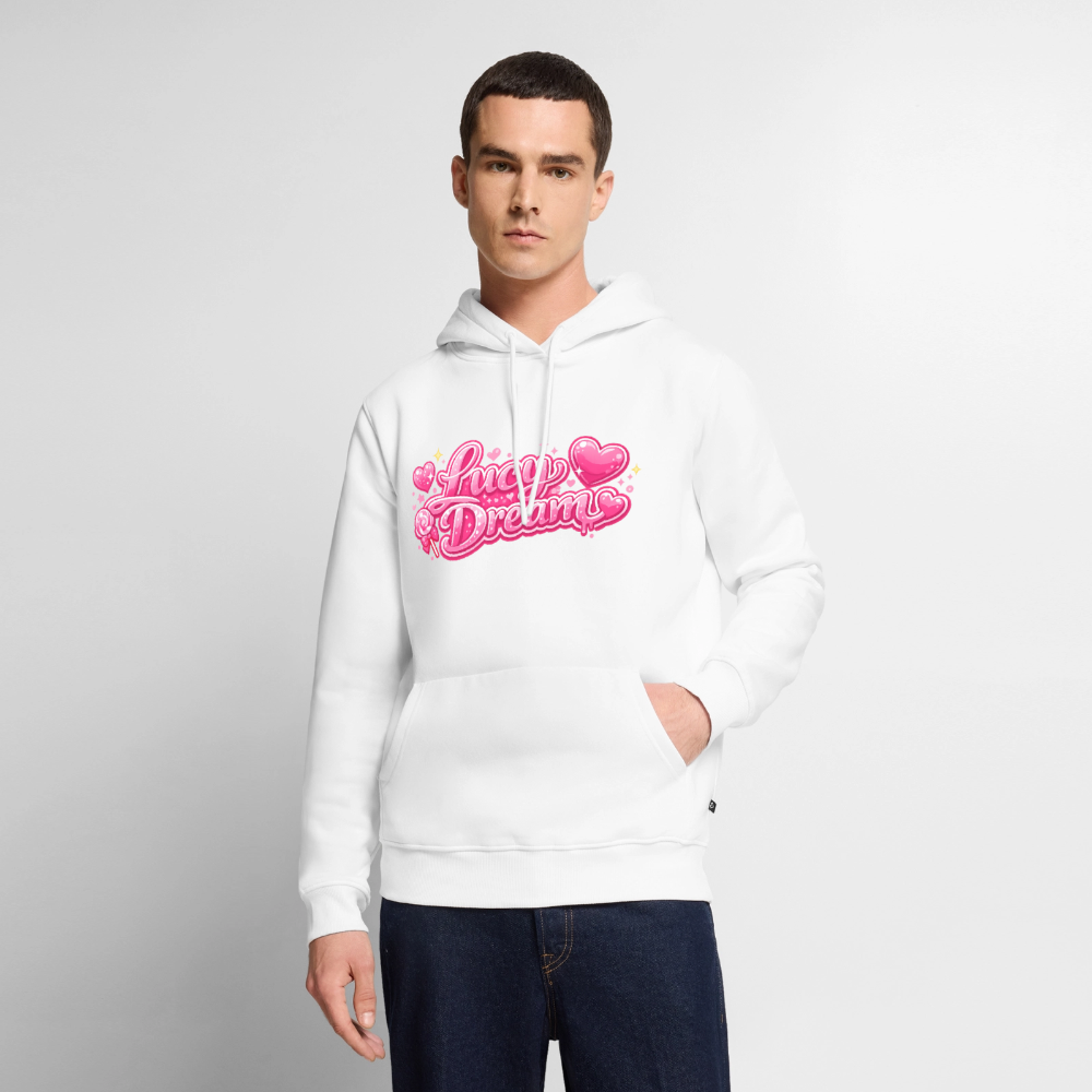 Lucy Dream Premium Fan Hoodie (Männer) - weiß - white