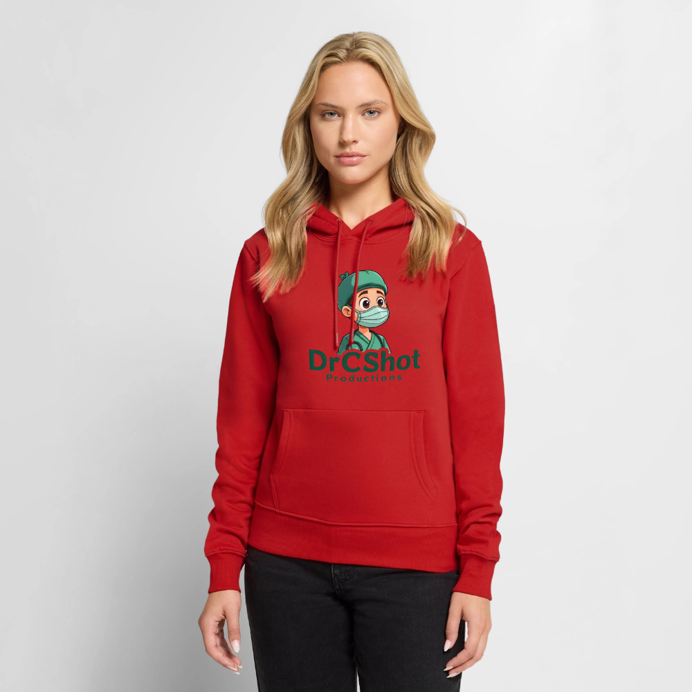 DrCShot Premium Fan Hoodie (Frauen) - rot - red