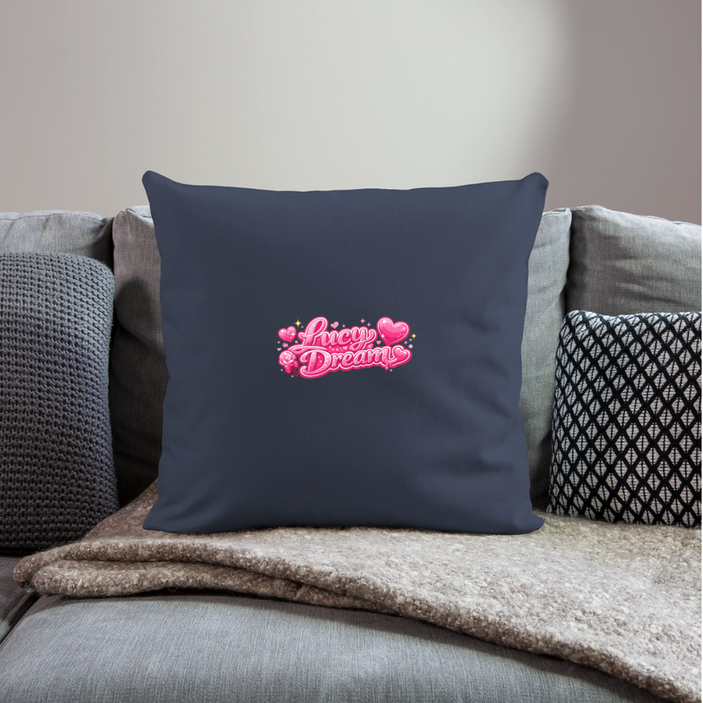 Lucy Dream Fan Kissenbezug (45x45 cm) - navy