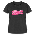 Lucy Dream Premium Fan T-Shirt (Frauen) - anthrazit meliert - heather anthracite