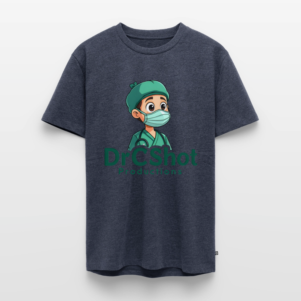 DrCShot Fan T-Shirt (Männer - Classic Fit) - jeansblau - heather denim