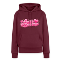 Lucy Dream Premium Fan Hoodie (Frauen) - burgunderrot - burgundy