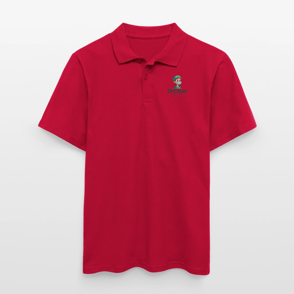 DrCShot Fan Polo-Shirt (Männer) - rot - cherry red