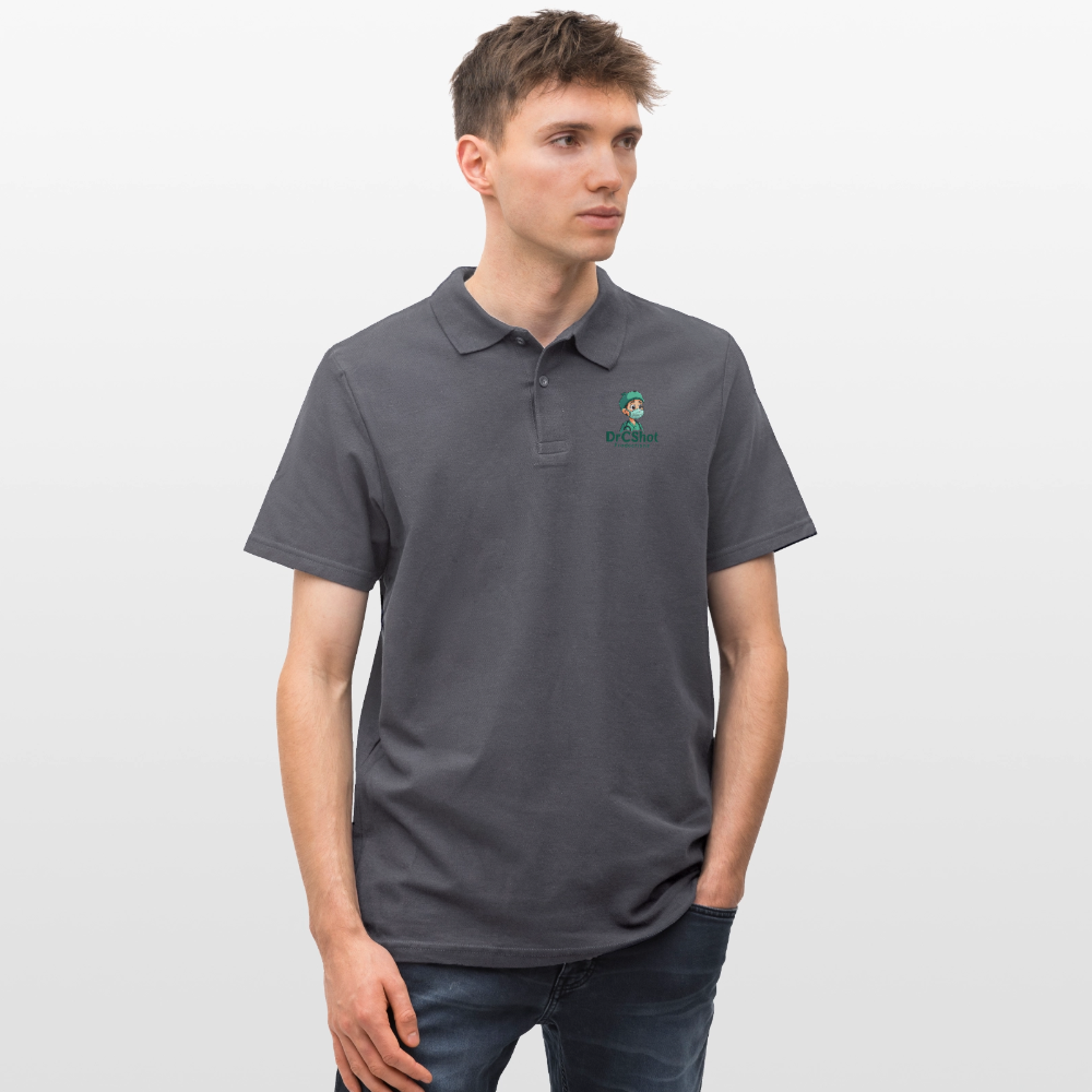 DrCShot Fan Polo-Shirt (Männer) - anthrazit - charcoal grey