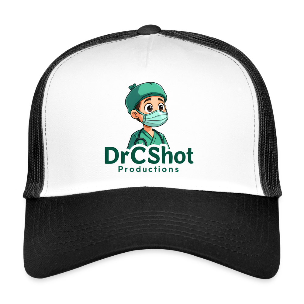 DrCShot Fan Trucker Cap - weiß/schwarz - white/black