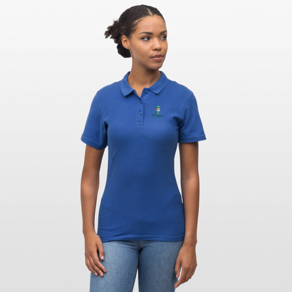 DrCShot Fan Polo-Shirt (Frauen) - royalblau - royal blue