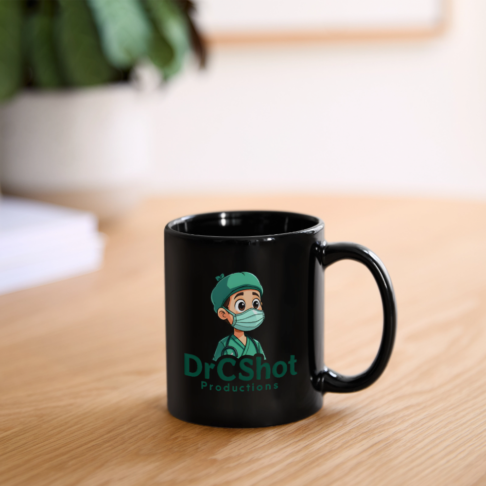 DrCShot Fan Tasse - schwarz - black