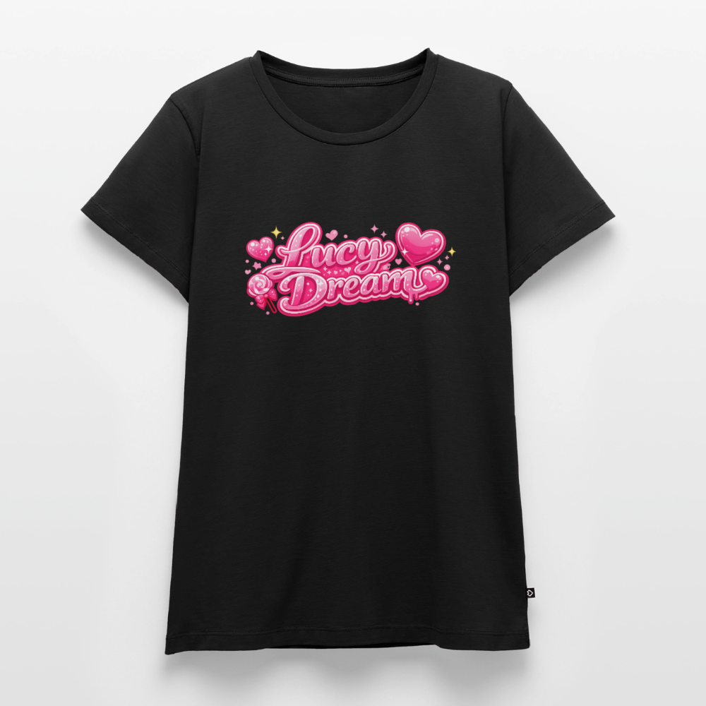 Lucy Dream Premium Fan T-Shirt für Damen - black