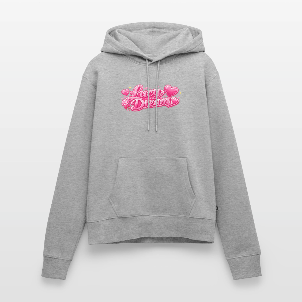 Lucy Dream Premium Fan Hoodie für Damen (Nachhaltig) - heather grey