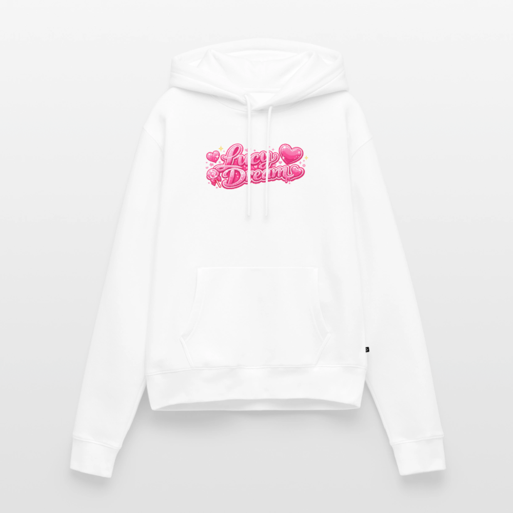Lucy Dream Premium Fan Hoodie für Damen (Nachhaltig) - white