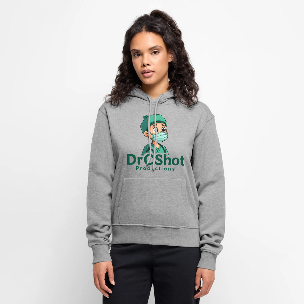 DrCShot Premium Fan Hoodie (Frauen) - grau meliert - heather grey