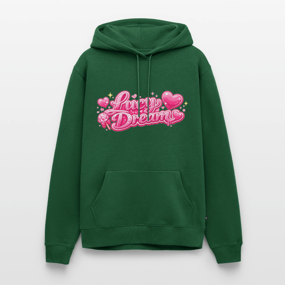 Lucy Dream Premium Fan Hoodie (Männer) - flaschengrün - bottle green