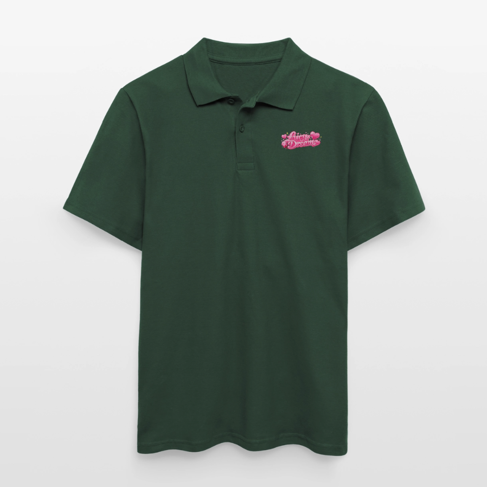 Lucy Dream Fan Polo-Shirt für Herren - forest green