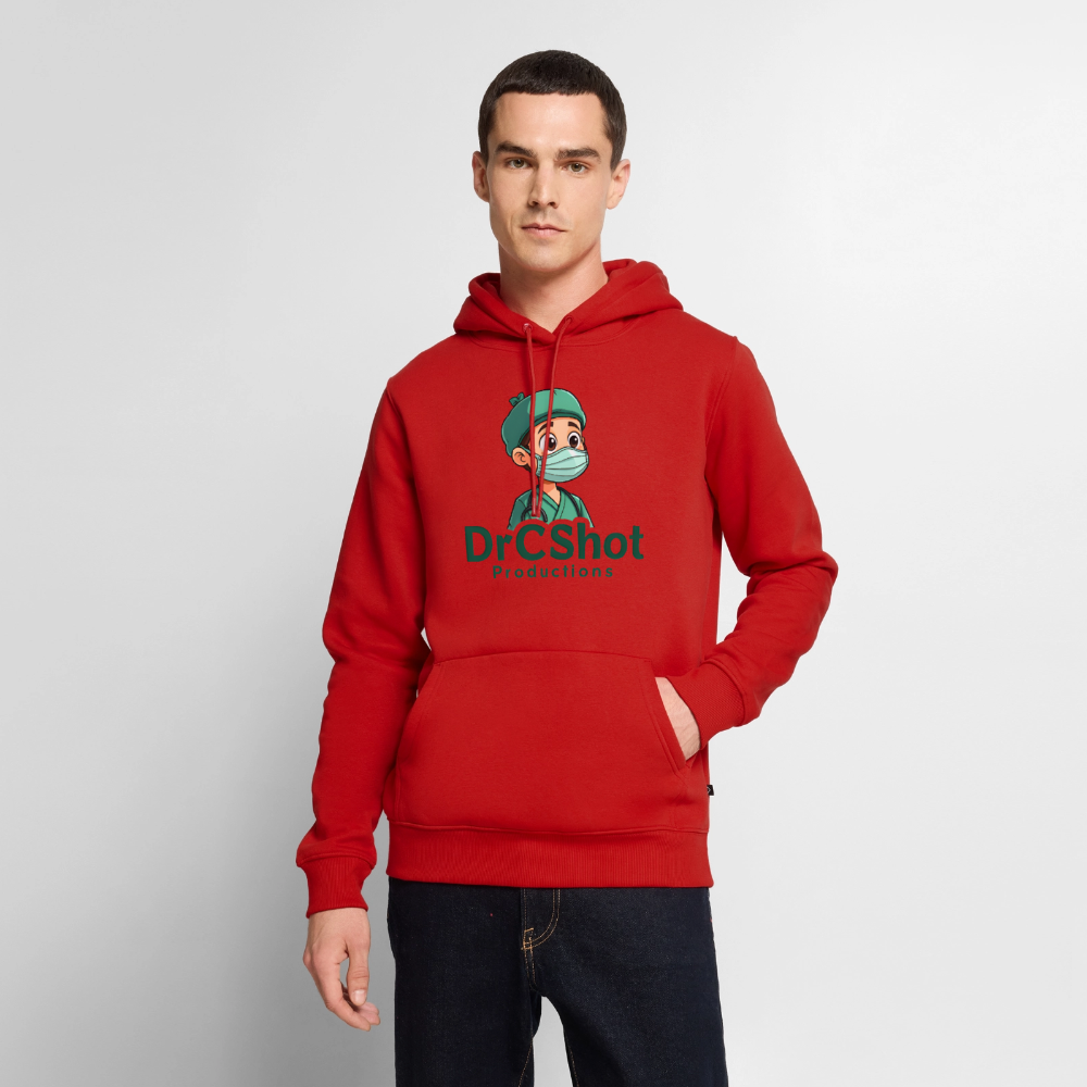 DrCShot Premium Fan Hoodie (Männer) - rot - red