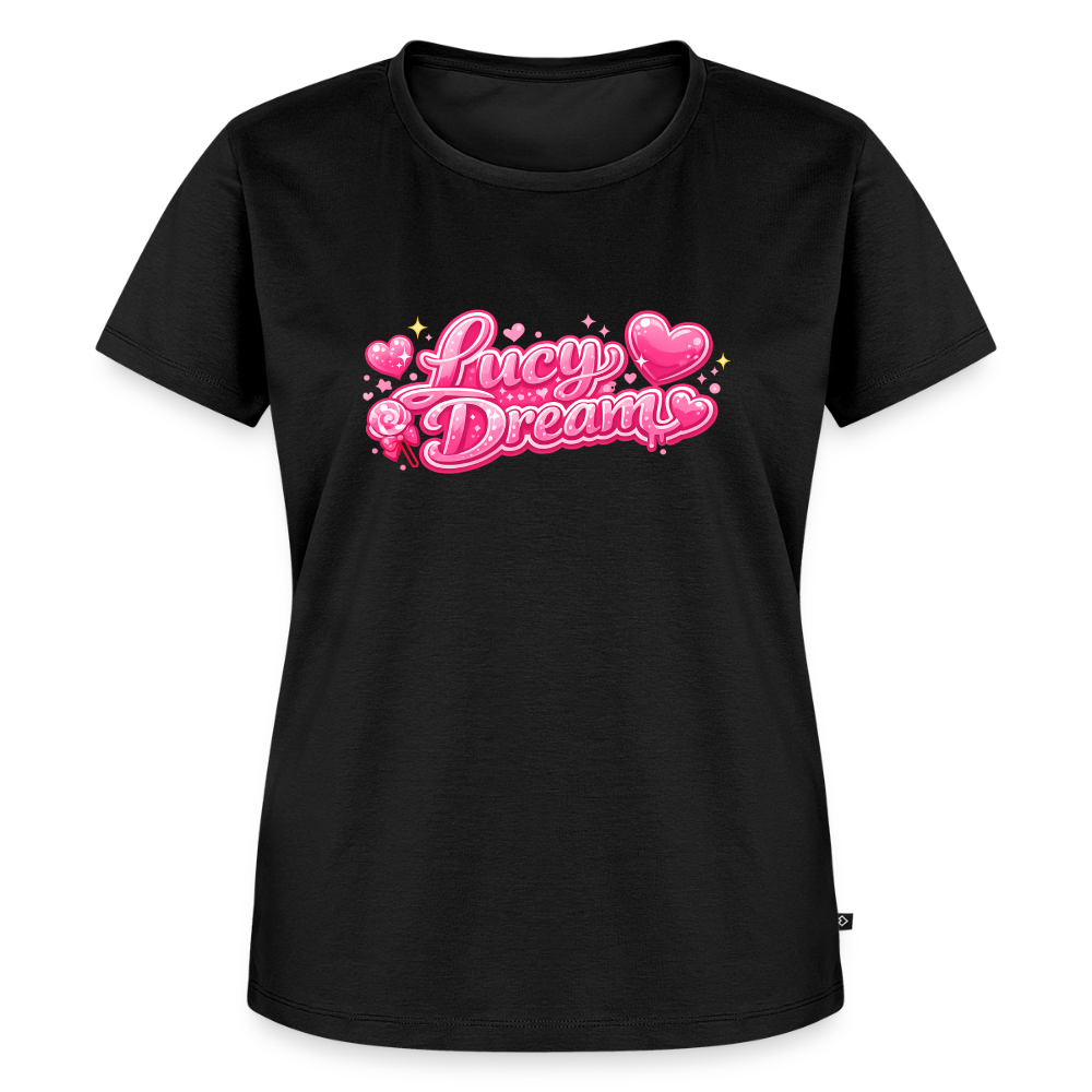 Lucy Dream Premium Fan T-Shirt für Damen - black