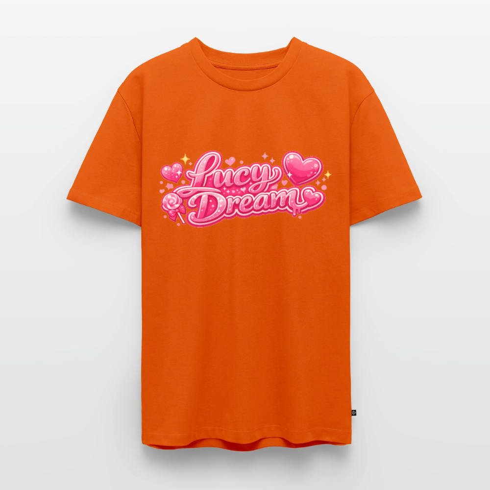 Lucy Dream Fan T-Shirt für Herren (Classic Fit) - orange - orange 