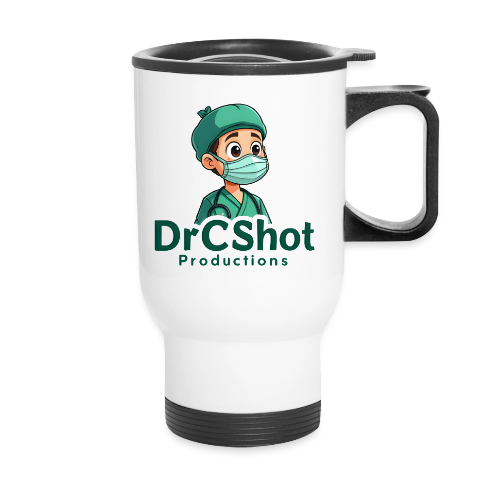 DrCShot - Fan Thermobecher - weiß - white