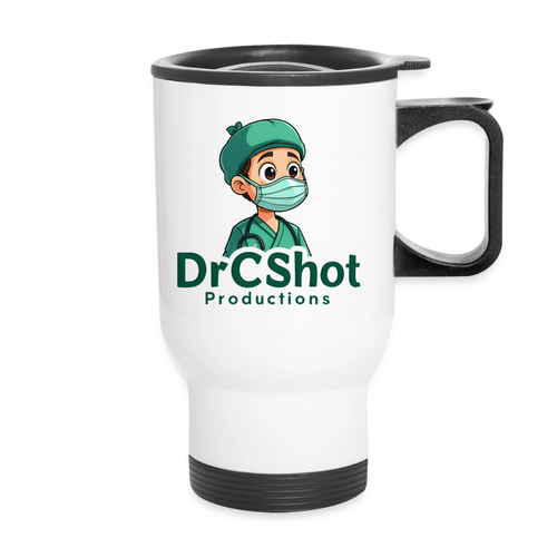 DrCShot - Fan Thermobecher - weiß - white