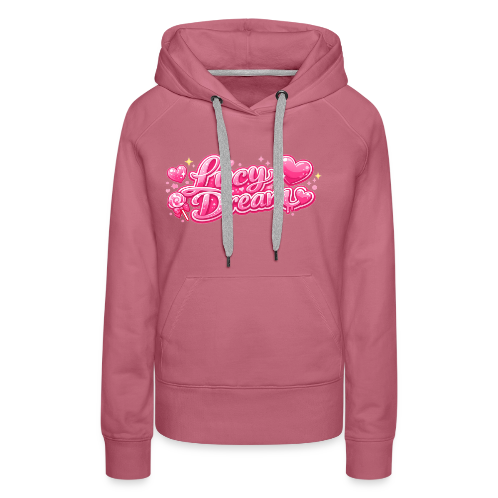 Lucy Dream Premium Fan Hoodie (Frauen) - malve - mauve