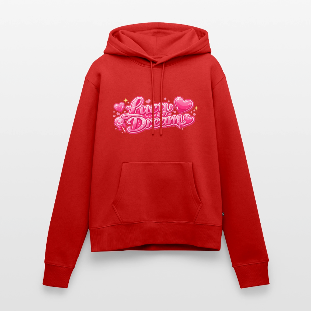 Lucy Dream Premium Fan Hoodie (Frauen) - rot - red
